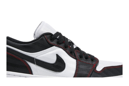 Jordan 1 Low SE Utility White Black Gym Red (Women's) sneaker afbeelding 2 - stylecode DD9337-106