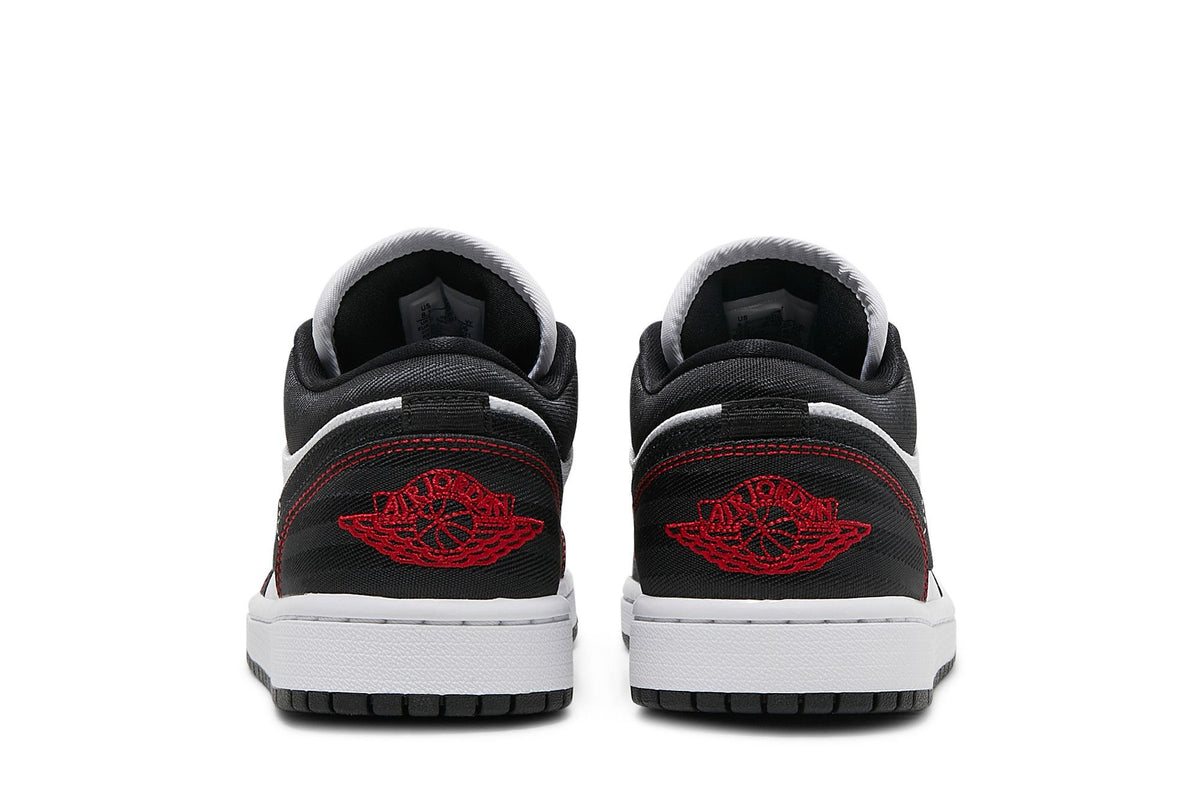 Jordan 1 Low SE Utility White Black Gym Red (Women's) sneaker afbeelding 6 - stylecode DD9337-106