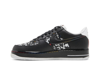 Nike Air Force 1 Low '07 LV8 Hangul Day Black sneaker afbeelding 3 - stylecode DO2704-010