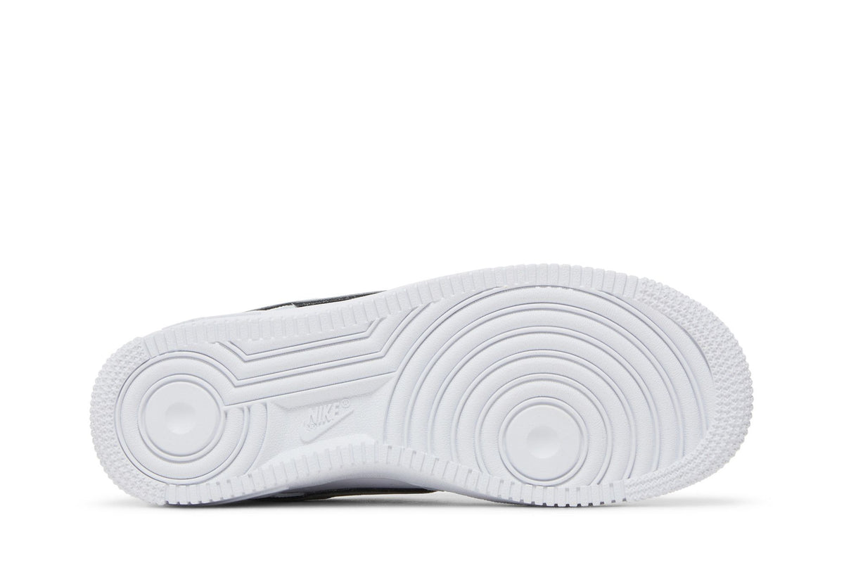 Nike Air Force 1 Low '07 Essential White Metallic Silver Black (Women's) sneaker afbeelding 4 - stylecode DD1523-100