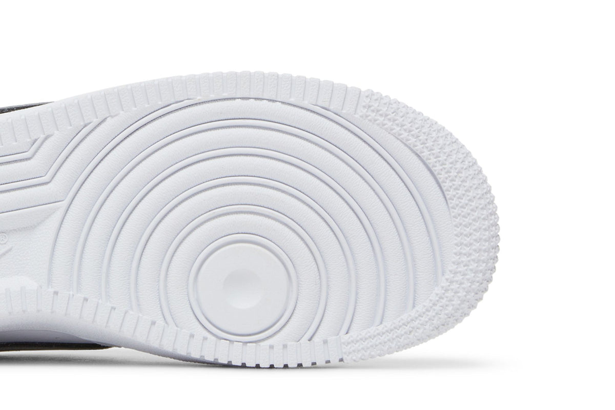 Nike Air Force 1 Low '07 Essential White Metallic Silver Black (Women's) sneaker afbeelding 5 - stylecode DD1523-100