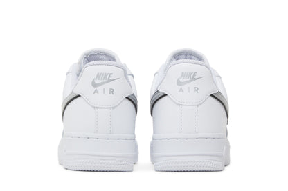 Nike Air Force 1 Low '07 Essential White Metallic Silver Black (Women's) sneaker afbeelding 6 - stylecode DD1523-100