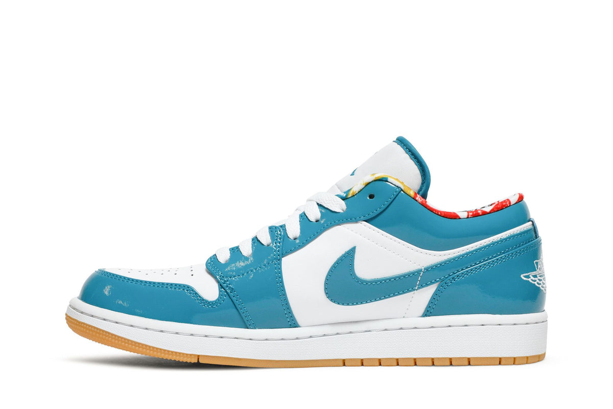 Jordan 1 Low SE Barcelona Cyber Teal sneaker afbeelding 3 - stylecode DC6991-400