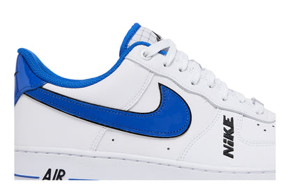 Nike Air Force 1 Low '07 LV8 Motocross White Royal Blue Black sneaker afbeelding 2 - stylecode DC8873-100