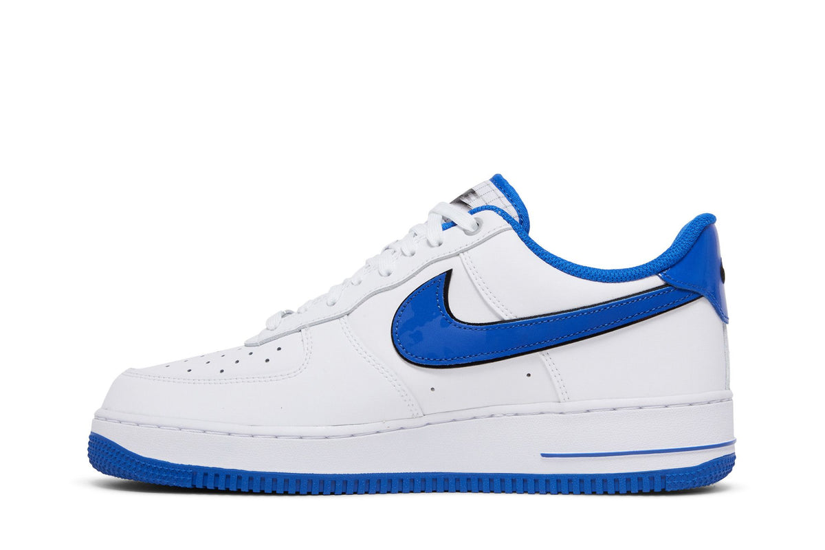 Nike Air Force 1 Low '07 LV8 Motocross White Royal Blue Black sneaker afbeelding 3 - stylecode DC8873-100