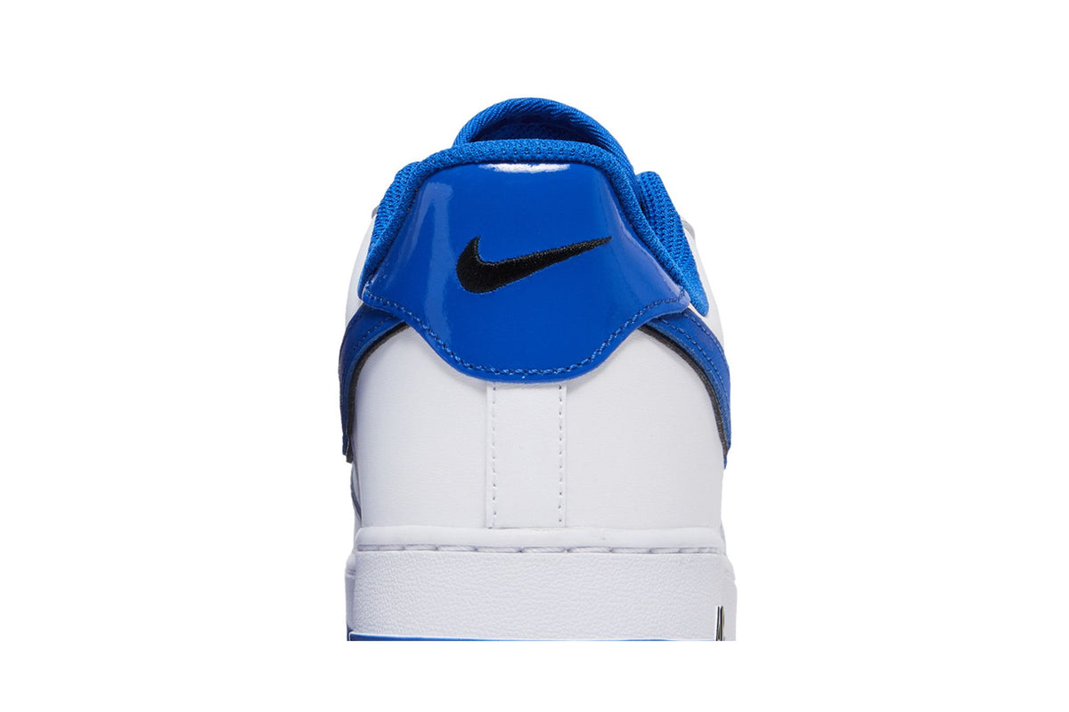 Nike Air Force 1 Low '07 LV8 Motocross White Royal Blue Black sneaker afbeelding 7 - stylecode DC8873-100