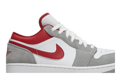 Jordan 1 Low SE Light Smoke Grey Gym Red sneaker afbeelding 2 - stylecode DC6991-016