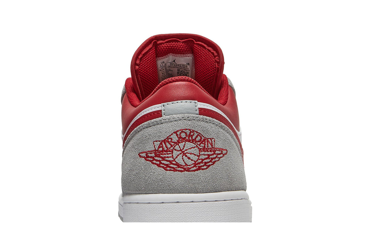 Jordan 1 Low SE Light Smoke Grey Gym Red sneaker afbeelding 7 - stylecode DC6991-016