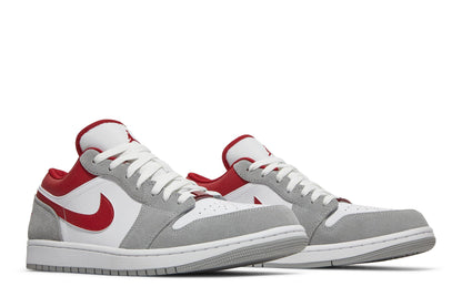 Jordan 1 Low SE Light Smoke Grey Gym Red sneaker afbeelding 8 - stylecode DC6991-016
