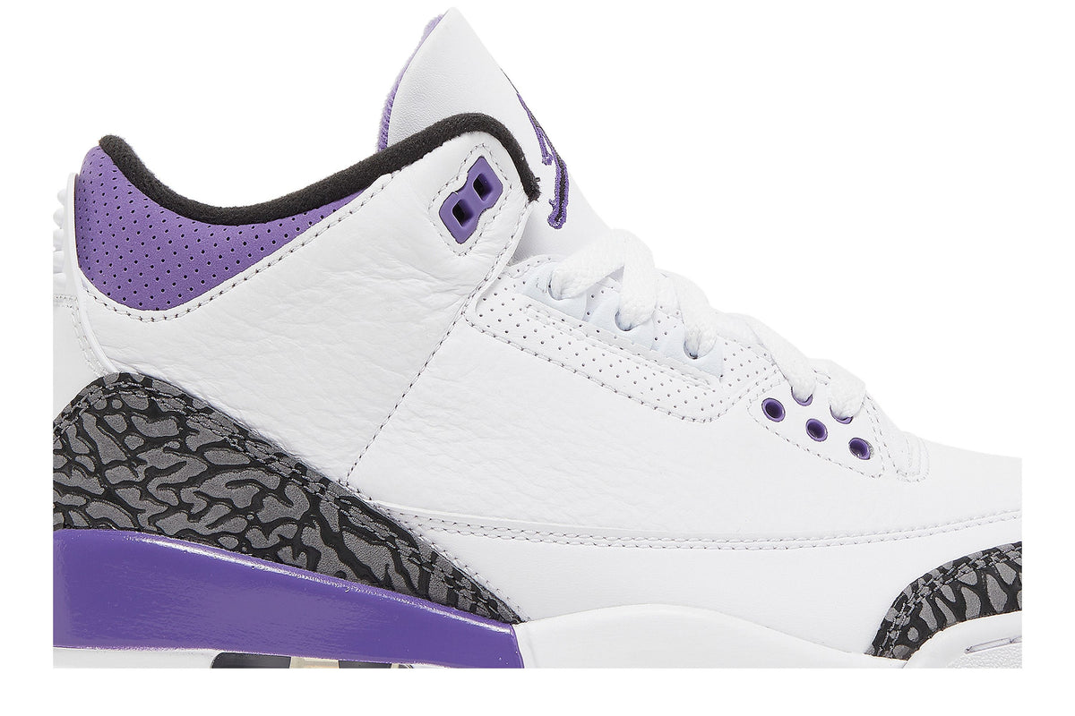 Jordan 3 Retro Dark Iris sneaker afbeelding 2 - stylecode CT8532-105