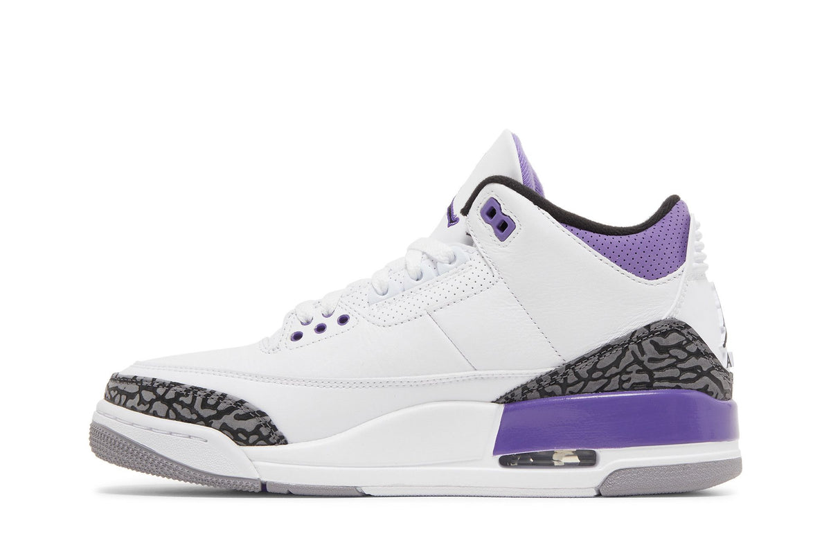 Jordan 3 Retro Dark Iris sneaker afbeelding 3 - stylecode CT8532-105