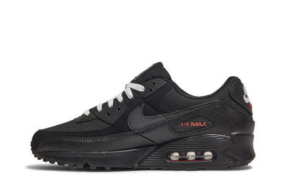Nike Air Max 90 Black Sport Red sneaker afbeelding 3 - stylecode DC9388-002