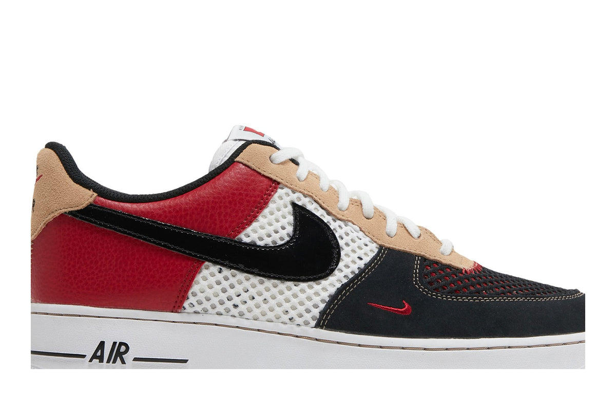Nike Air Force 1 Low '07 LV8 Gym Red Black sneaker afbeelding 2 - stylecode DO6110-100