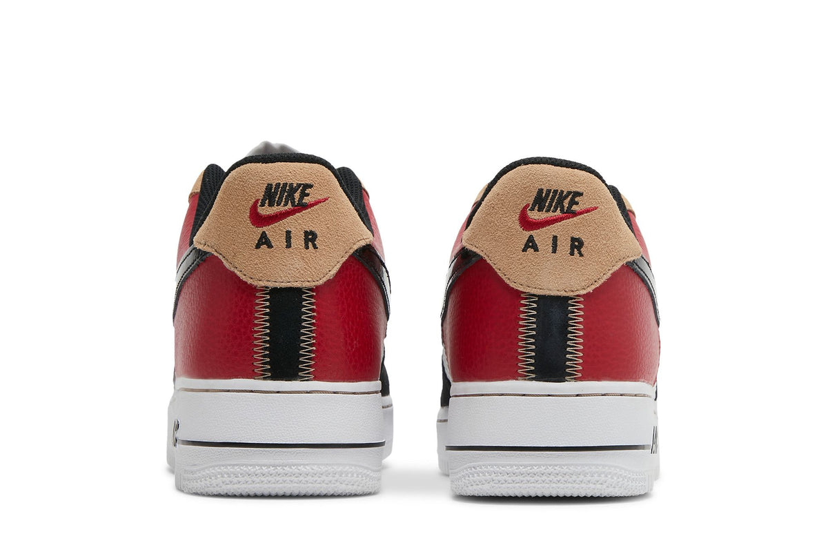 Nike Air Force 1 Low '07 LV8 Gym Red Black sneaker afbeelding 6 - stylecode DO6110-100