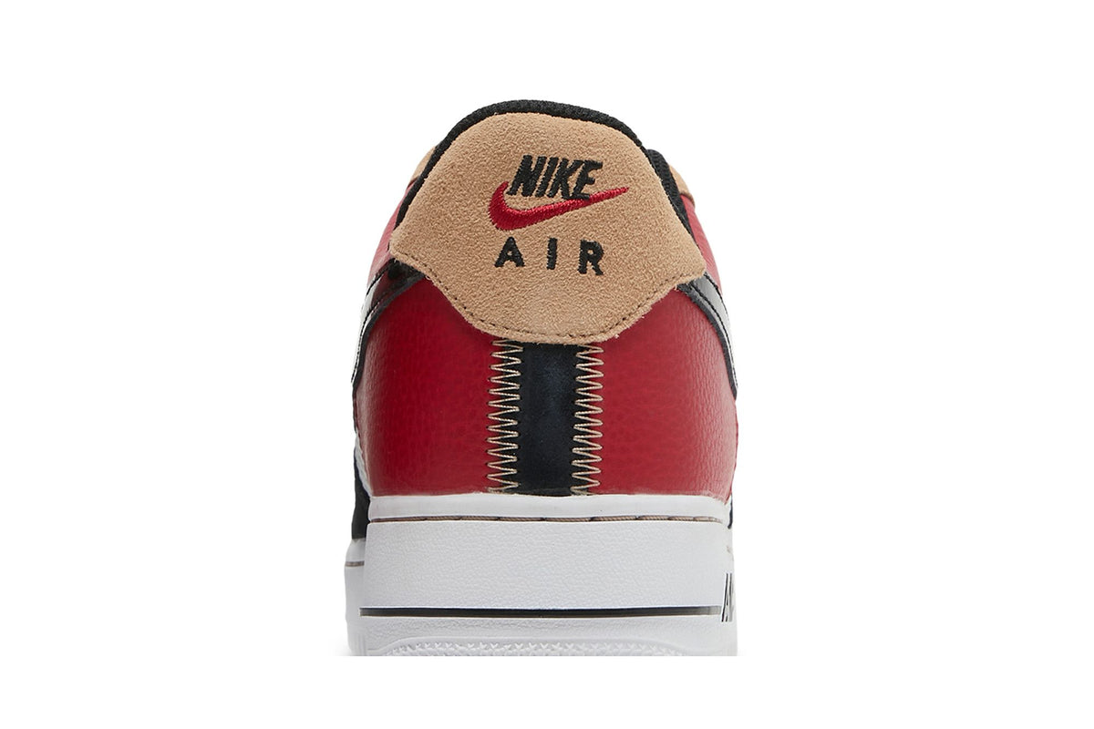 Nike Air Force 1 Low '07 LV8 Gym Red Black sneaker afbeelding 7 - stylecode DO6110-100