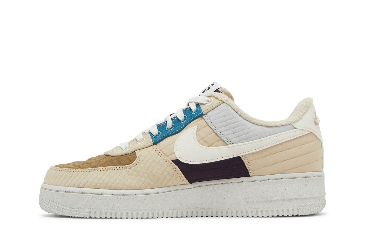 Nike Air Force 1 Low '07 LX Toasty Brown Kelp Sail Rattan Cave Purple sneaker afbeelding 3 - stylecode DC8744-301