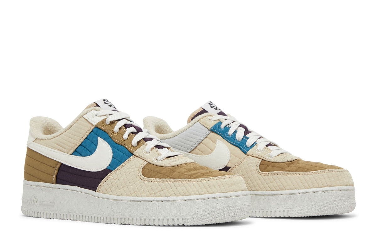 Nike Air Force 1 Low '07 LX Toasty Brown Kelp Sail Rattan Cave Purple sneaker afbeelding 8 - stylecode DC8744-301
