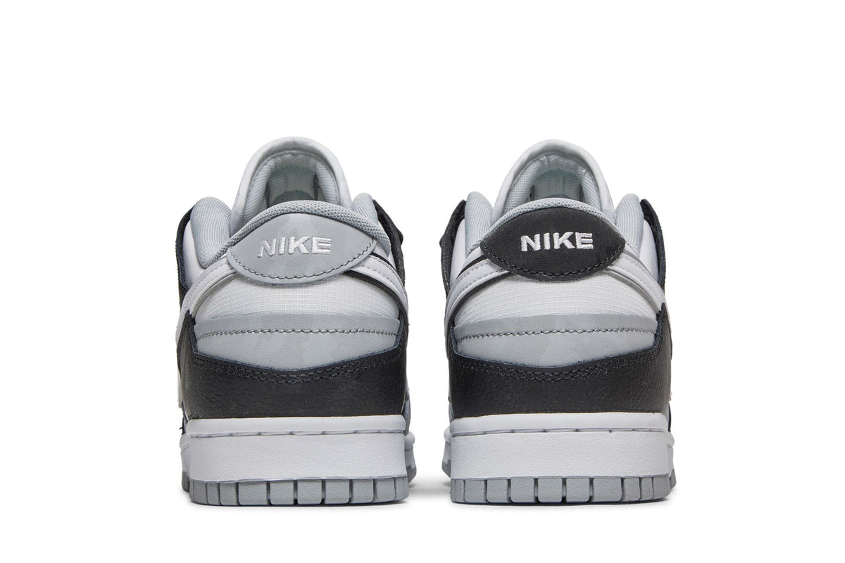 Nike Dunk Low Scrap Wolf Grey Light Lemon Twist sneaker afbeelding 6 - stylecode DC9723-001