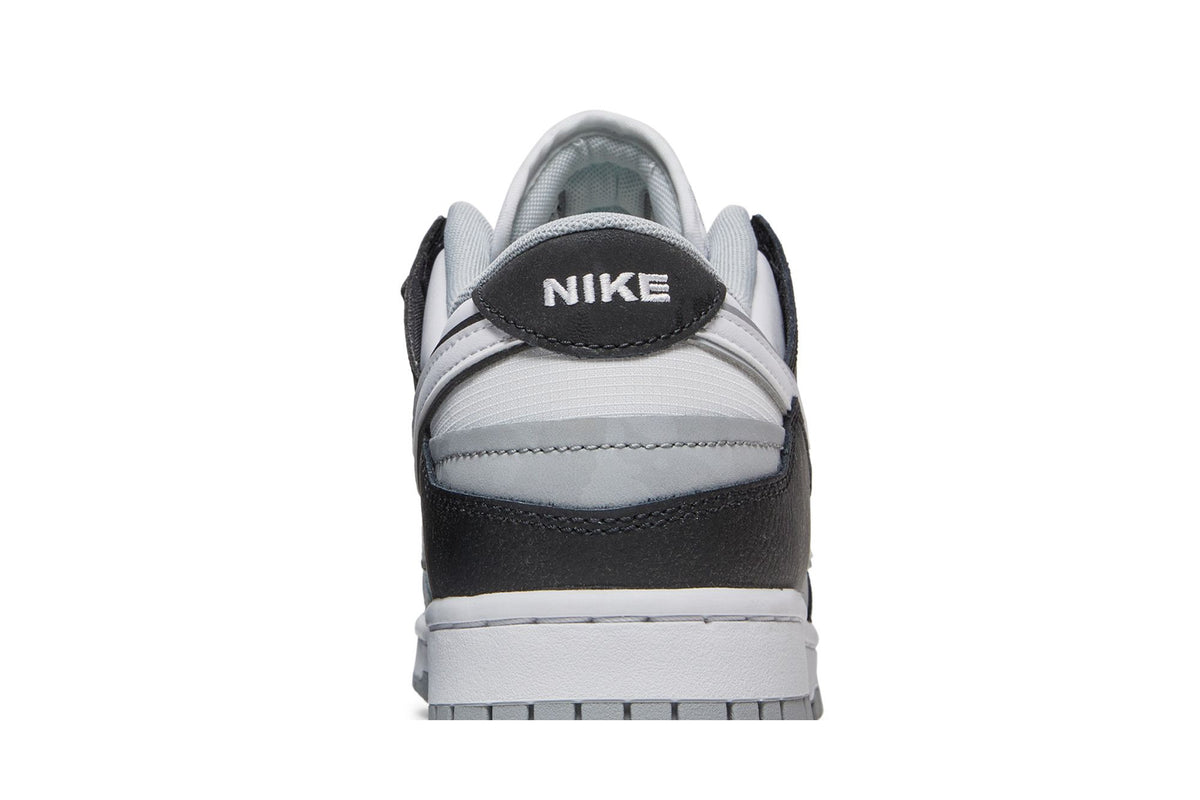 Nike Dunk Low Scrap Wolf Grey Light Lemon Twist sneaker afbeelding 7 - stylecode DC9723-001