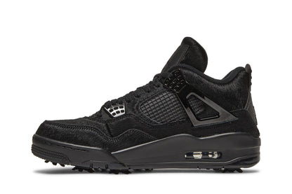 Jordan 4 Retro Golf Black Cat Pony Hair sneaker afbeelding 3 - stylecode CU9981-001