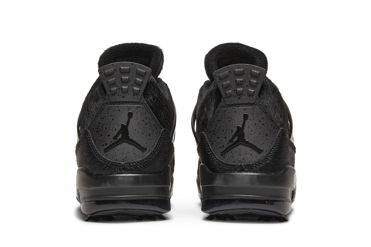 Jordan 4 Retro Golf Black Cat Pony Hair sneaker afbeelding 6 - stylecode CU9981-001