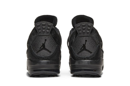 Jordan 4 Retro Golf Black Cat Pony Hair sneaker afbeelding 6 - stylecode CU9981-001