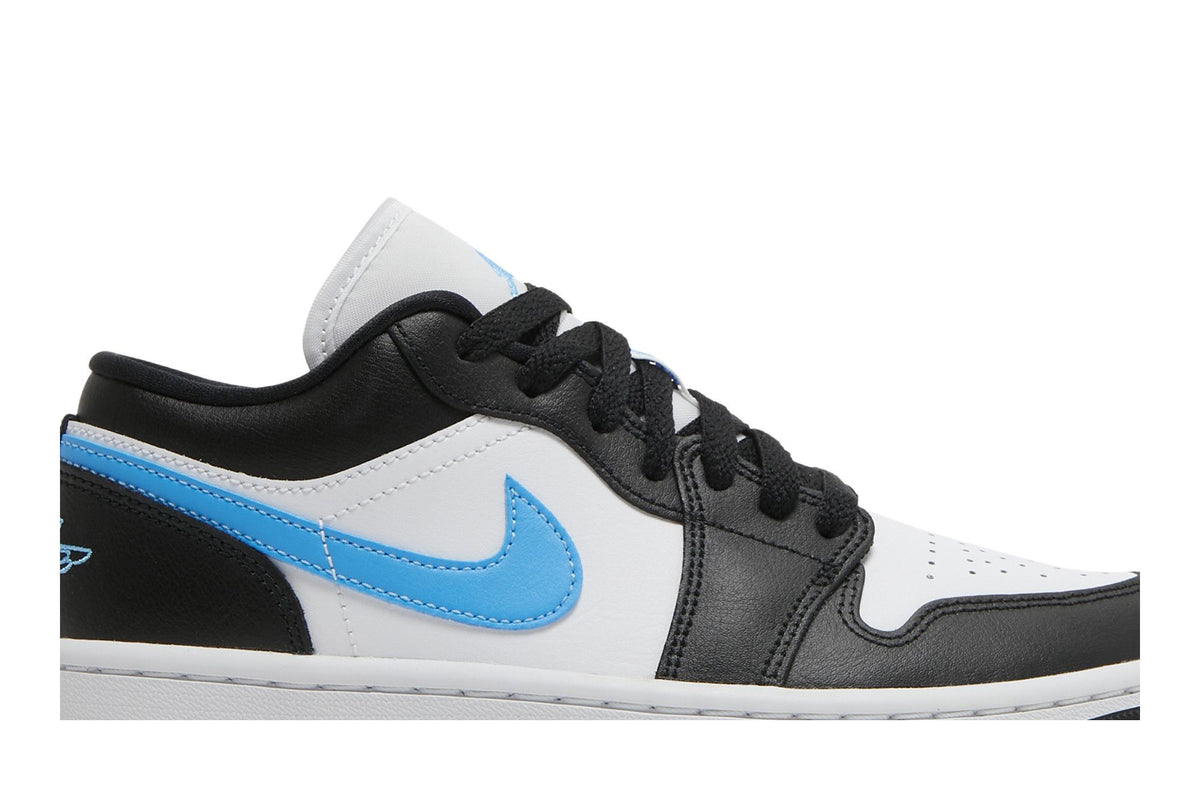 Jordan 1 Low Black University Blue White (Women's) sneaker afbeelding 2 - stylecode DC0774-041