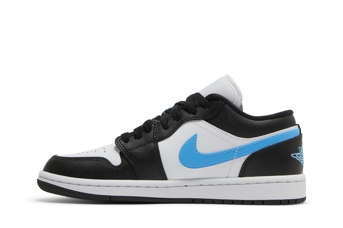 Jordan 1 Low Black University Blue White (Women's) sneaker afbeelding 3 - stylecode DC0774-041