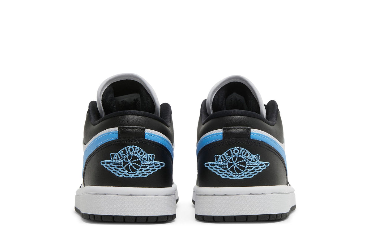 Jordan 1 Low Black University Blue White (Women's) sneaker afbeelding 6 - stylecode DC0774-041