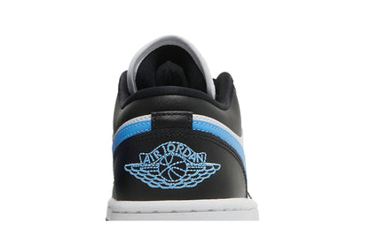 Jordan 1 Low Black University Blue White (Women's) sneaker afbeelding 7 - stylecode DC0774-041