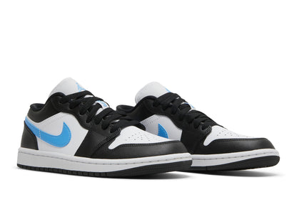 Jordan 1 Low Black University Blue White (Women's) sneaker afbeelding 8 - stylecode DC0774-041
