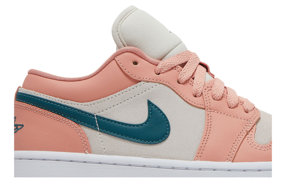 Jordan 1 Low Light Madder Root (Women's) sneaker afbeelding 2 - stylecode DC0774-800
