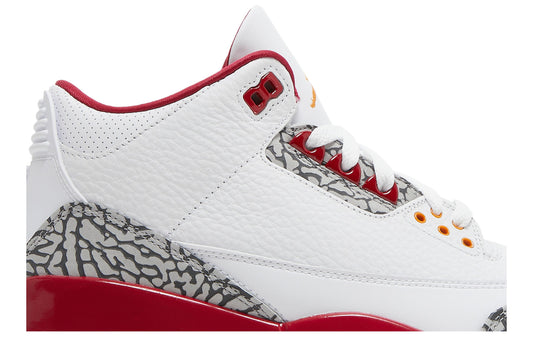 Jordan 3 Retro Cardinal Red sneaker afbeelding 2 - stylecode CT8532-126