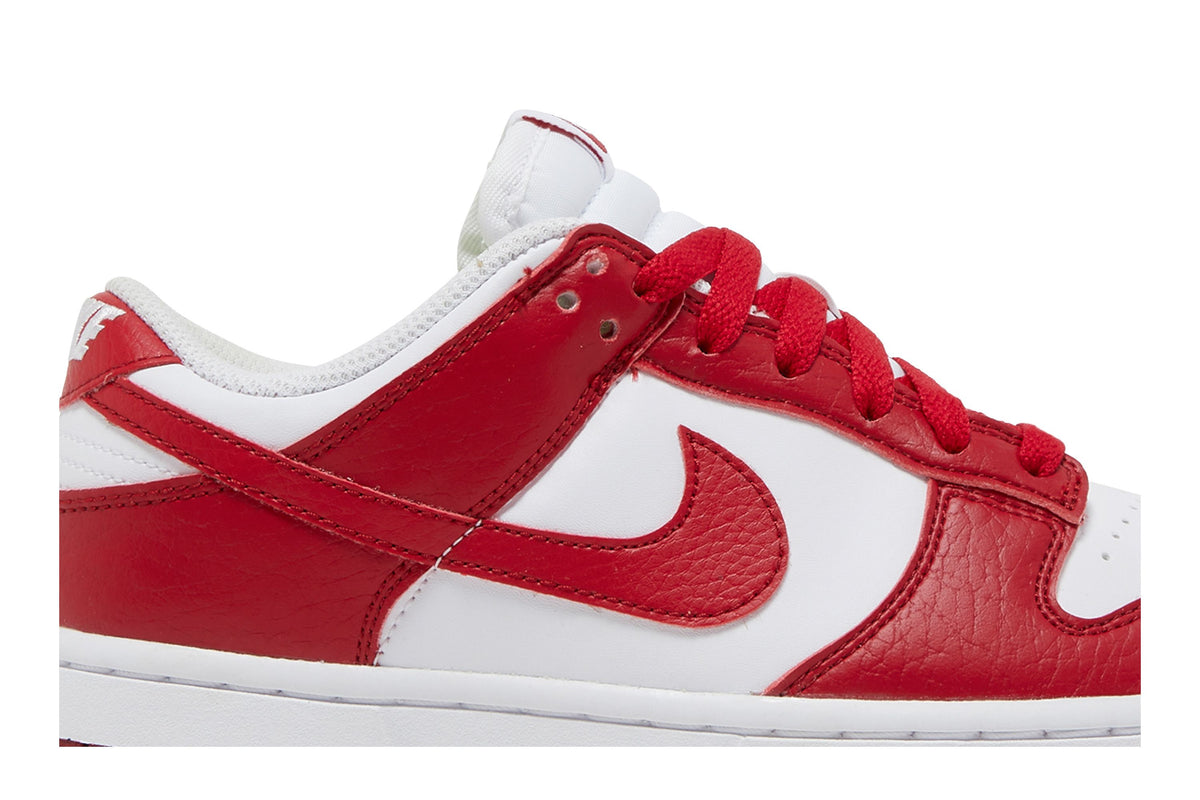 Nike Dunk Low Next Nature White Gym Red (Women's) sneaker afbeelding 2 - stylecode DN1431-101