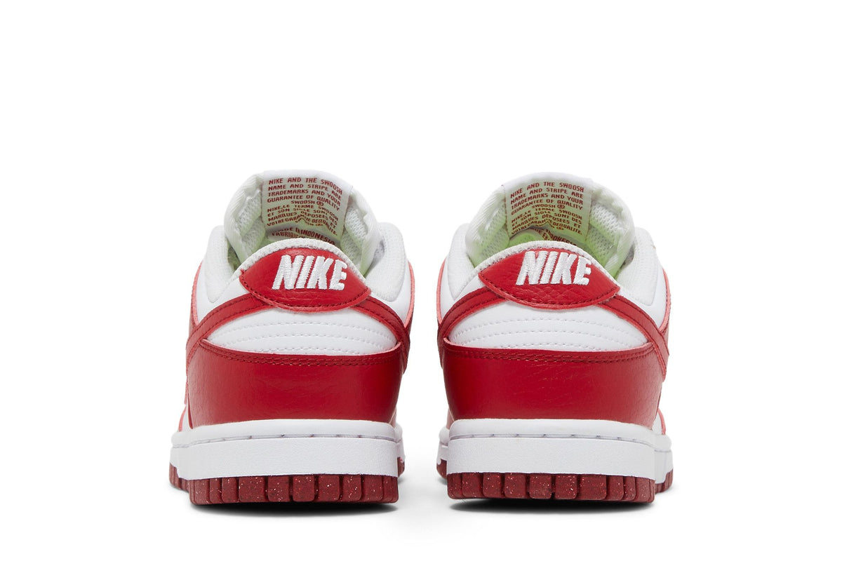 Nike Dunk Low Next Nature White Gym Red (Women's) sneaker afbeelding 6 - stylecode DN1431-101