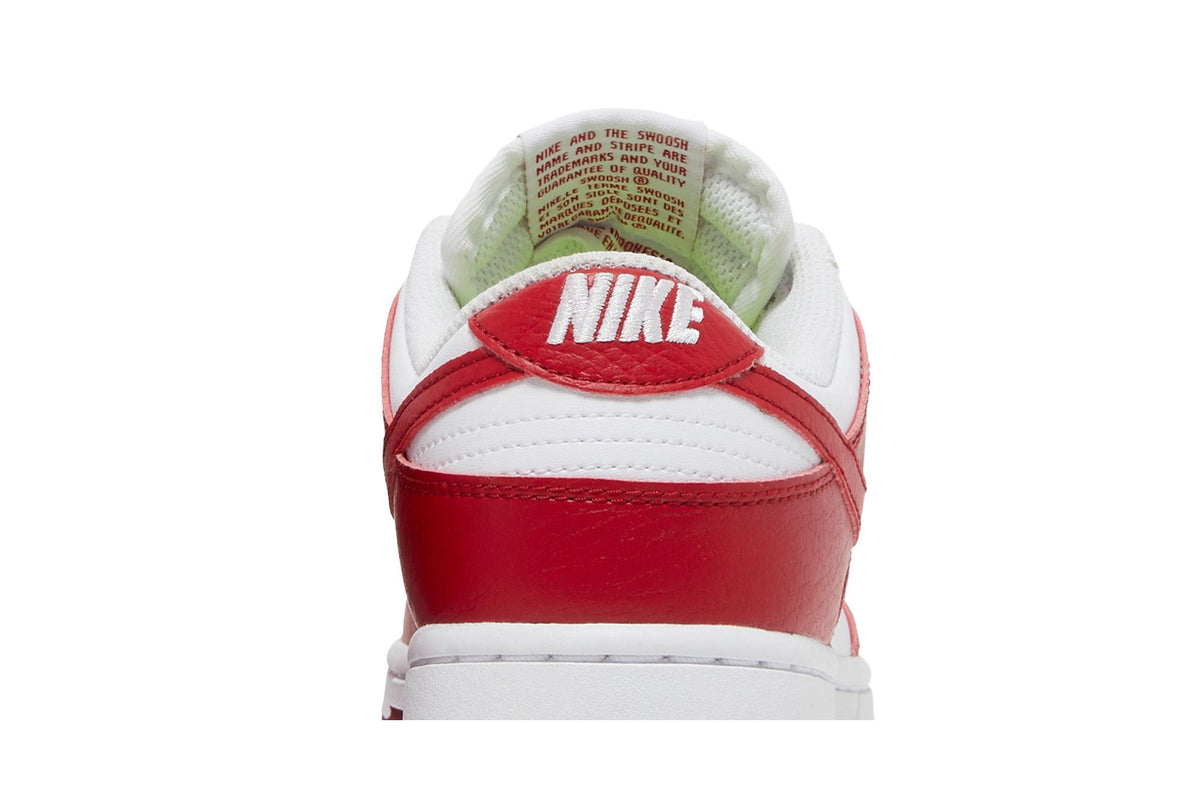 Nike Dunk Low Next Nature White Gym Red (Women's) sneaker afbeelding 7 - stylecode DN1431-101
