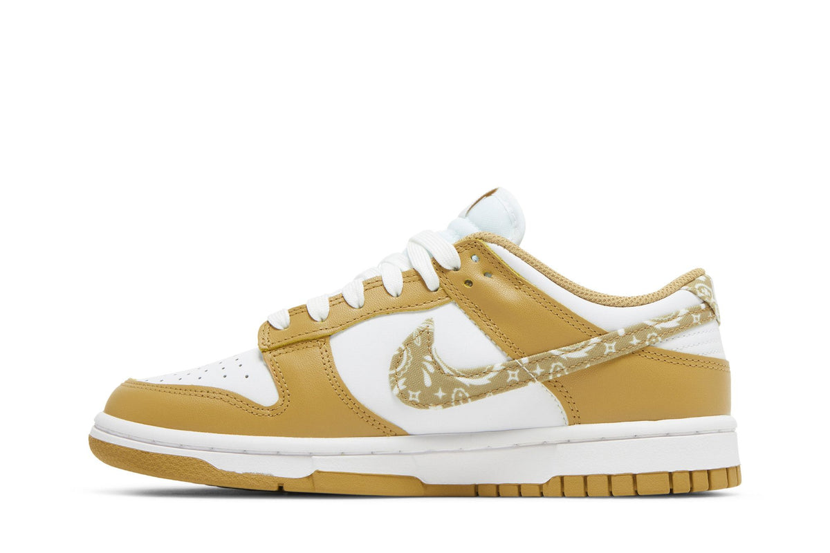 Nike Dunk Low Essential Paisley Pack Barley (Women's) sneaker afbeelding 3 - stylecode DH4401-104