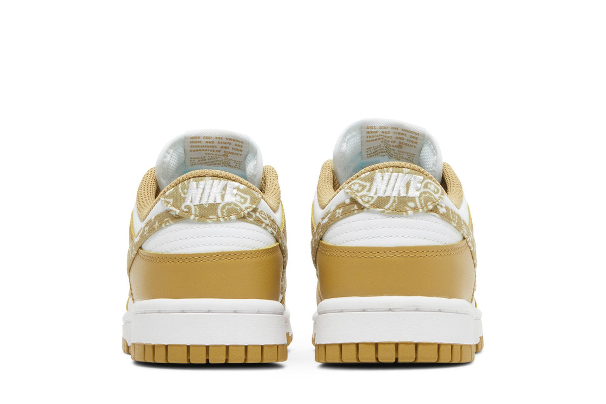 Nike Dunk Low Essential Paisley Pack Barley (Women's) sneaker afbeelding 6 - stylecode DH4401-104