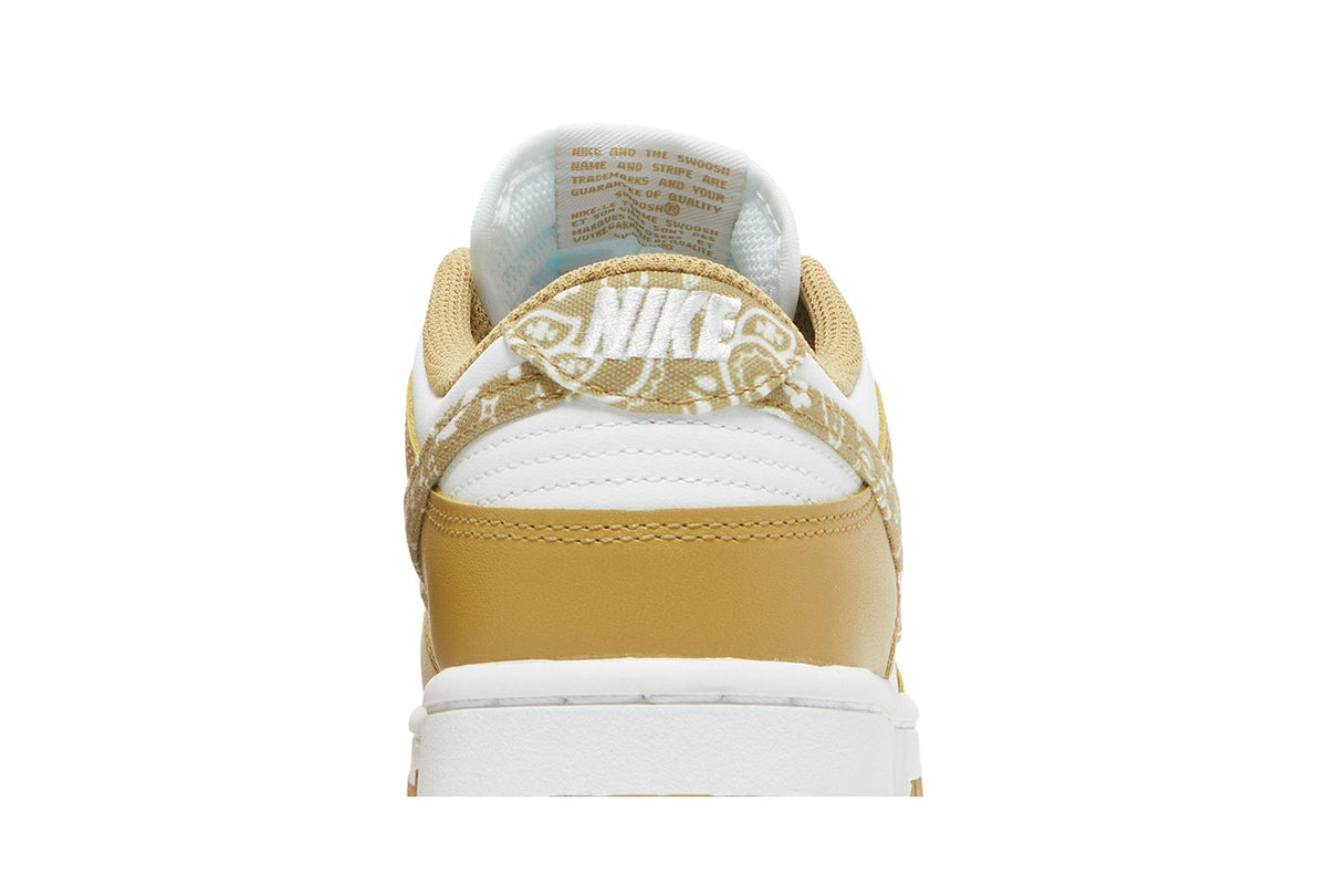 Nike Dunk Low Essential Paisley Pack Barley (Women's) sneaker afbeelding 7 - stylecode DH4401-104