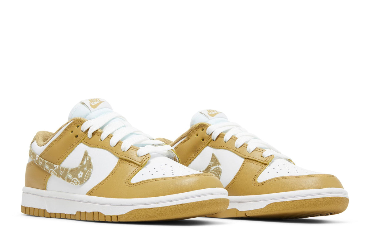 Nike Dunk Low Essential Paisley Pack Barley (Women's) sneaker afbeelding 8 - stylecode DH4401-104
