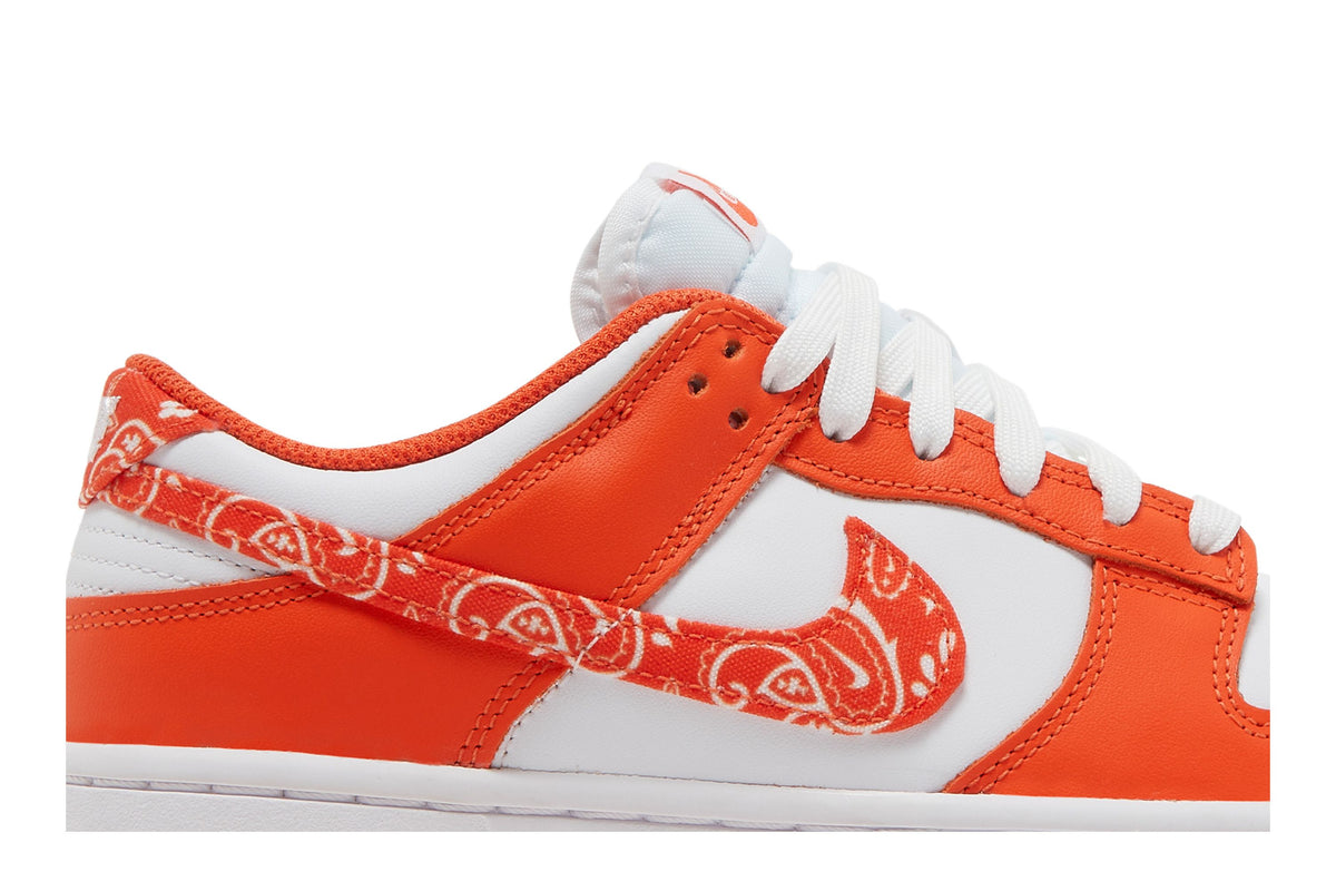 Nike Dunk Low Essential Paisley Pack Orange (Women's) sneaker afbeelding 2 - stylecode DH4401-103