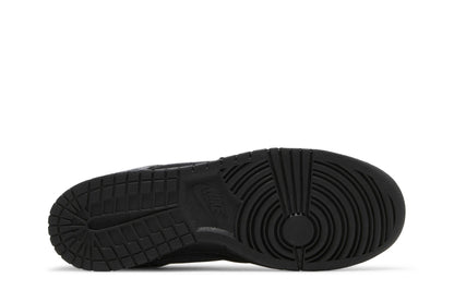 Nike Dunk Low Dover Street Market Triple Black Velvet sneaker afbeelding 4 - stylecode DH2686-002