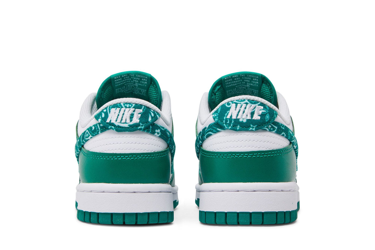 Nike Dunk Low Essential Paisley Pack Green (Women's) sneaker afbeelding 6 - stylecode DH4401-102
