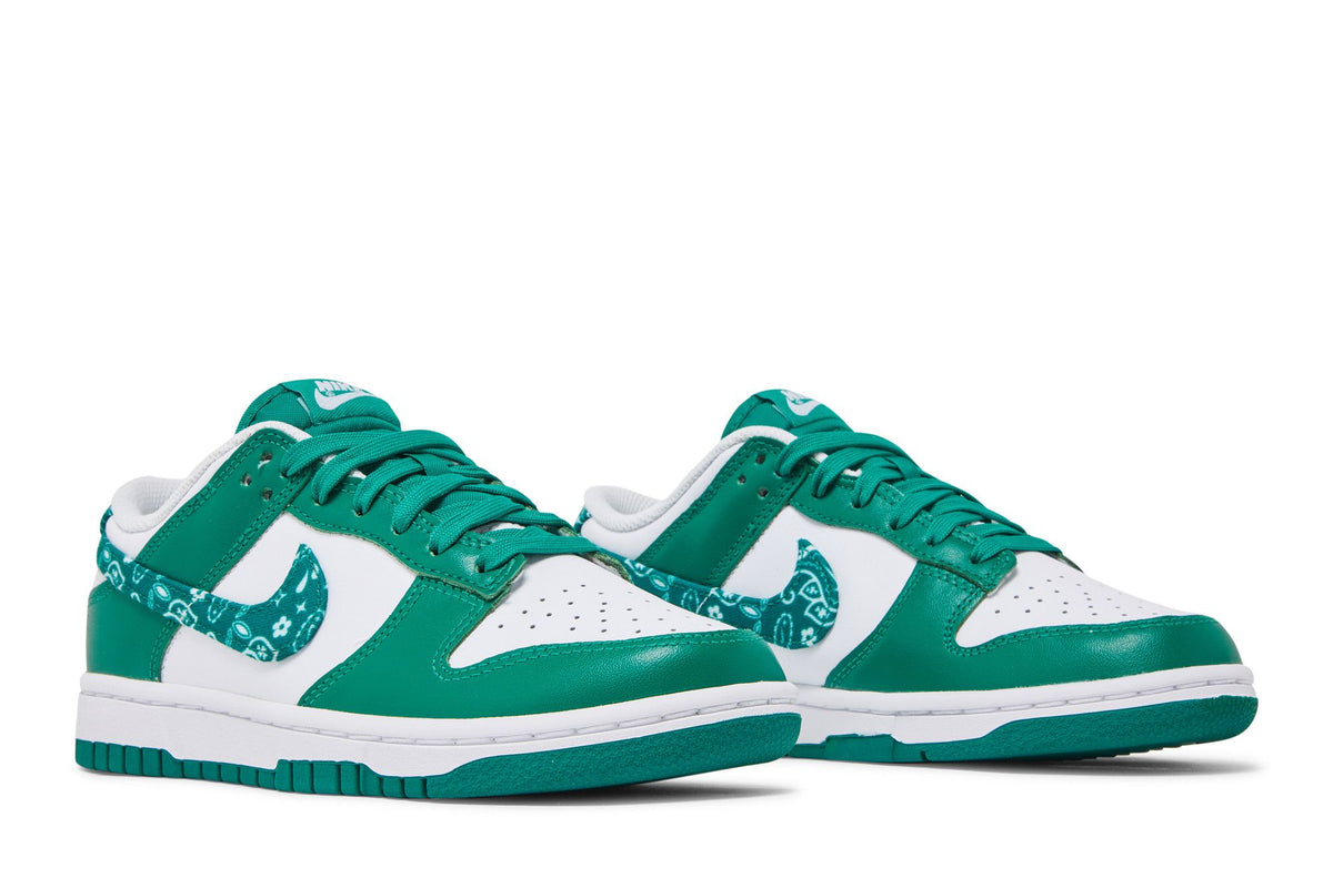 Nike Dunk Low Essential Paisley Pack Green (Women's) sneaker afbeelding 8 - stylecode DH4401-102