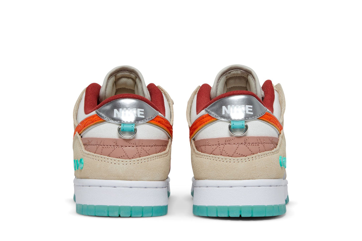 Nike Dunk Low Scrap Shapeless, Formless, Limitless sneaker afbeelding 6 - stylecode DQ4975-181