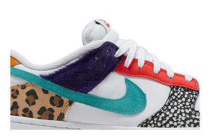 Nike Dunk Low Safari Mix (Women's) sneaker afbeelding 2 - stylecode DN3866-100