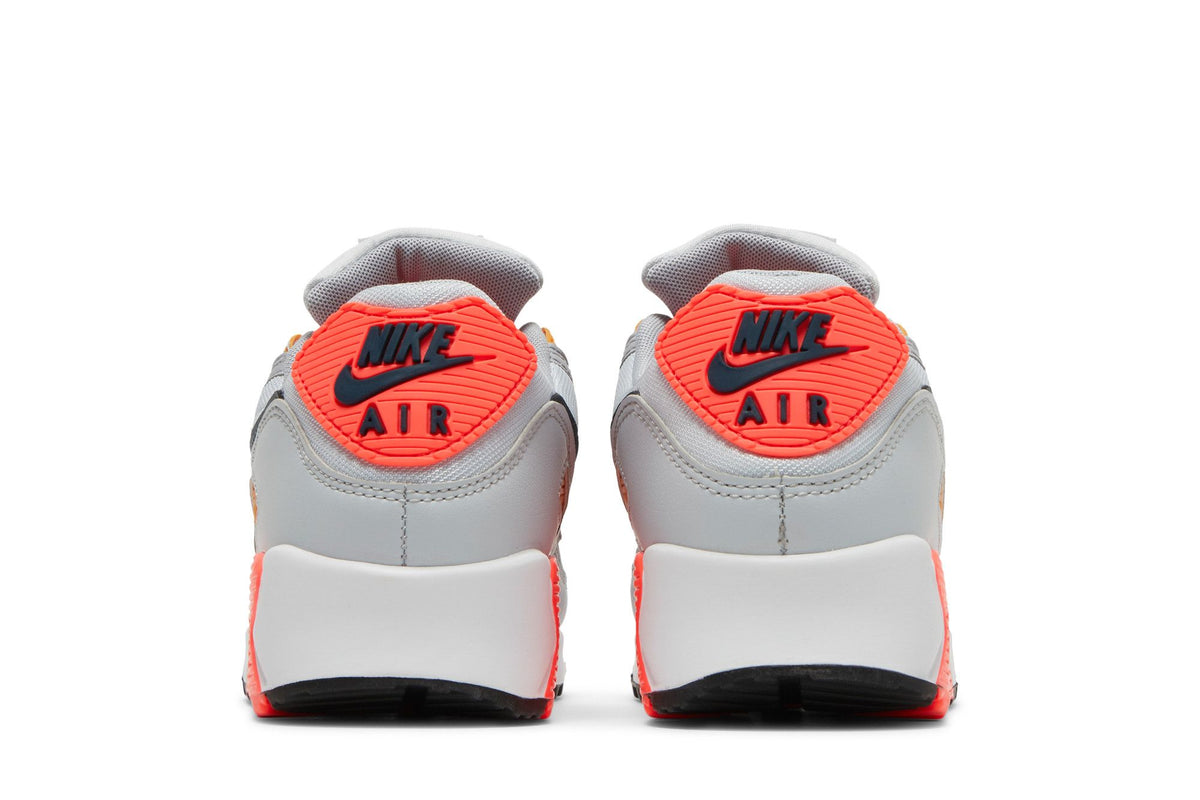 Nike Air Max 90 Grey Crimson Gold (Women's) sneaker afbeelding 6 - stylecode DH5072-001