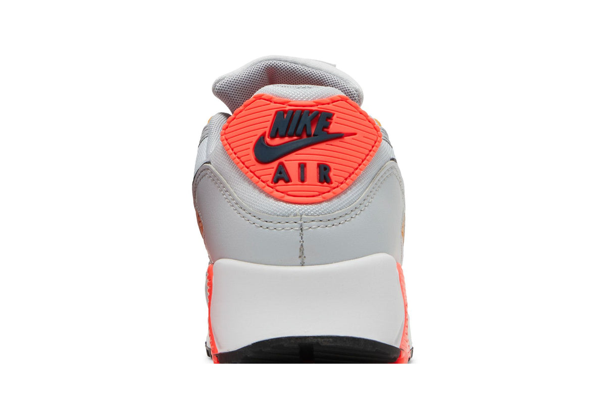Nike Air Max 90 Grey Crimson Gold (Women's) sneaker afbeelding 7 - stylecode DH5072-001