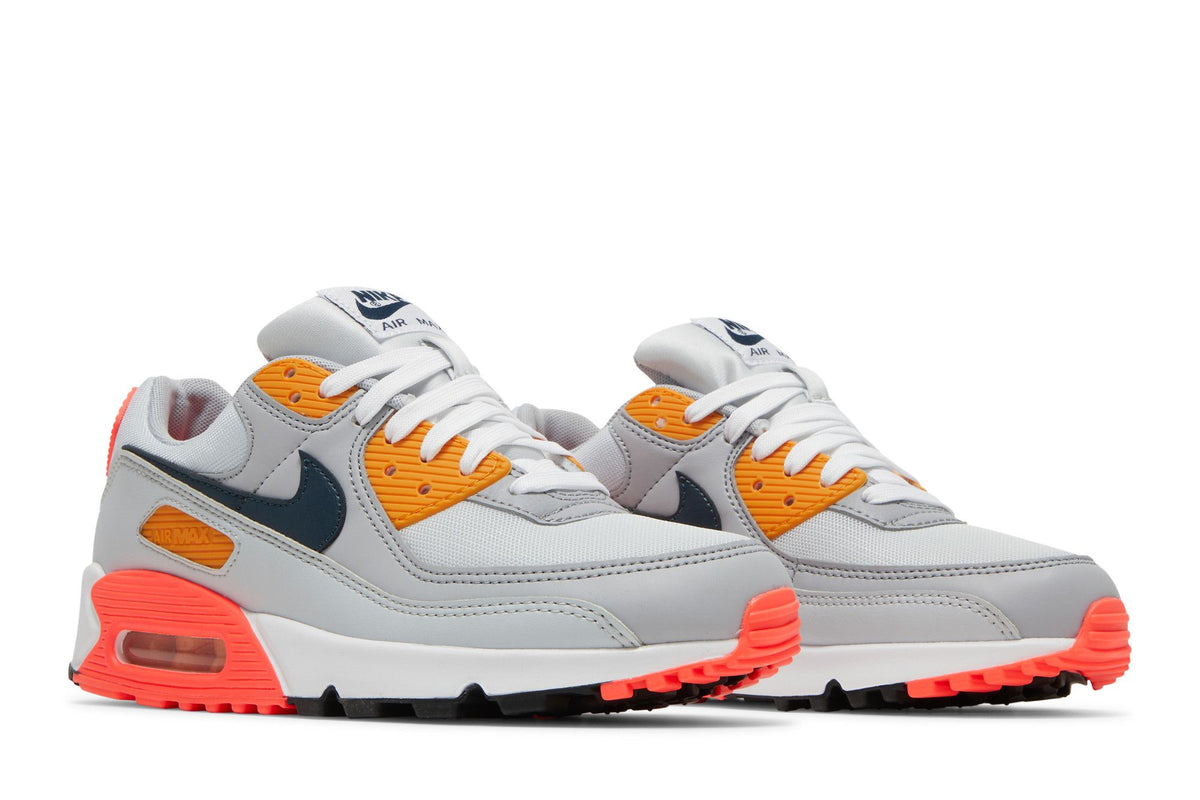 Nike Air Max 90 Grey Crimson Gold (Women's) sneaker afbeelding 8 - stylecode DH5072-001