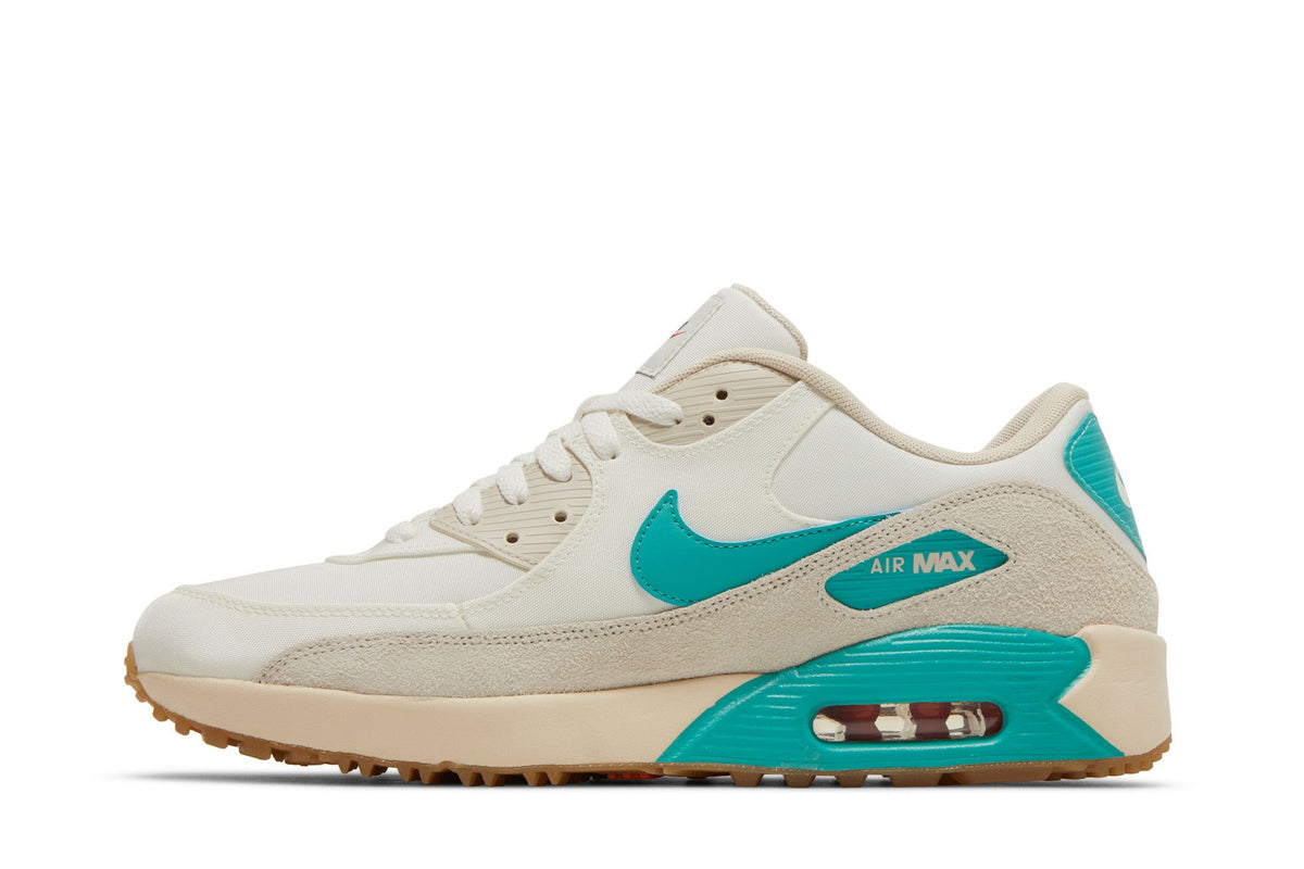 Nike Air Max 90 Golf Sail Washed Teal sneaker afbeelding 3 - stylecode DO6492-141